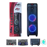 🎶 Torre de Sonido Portátil NIA AN-2406 9000W | Potencia Extrema para Fiestas. 🔥