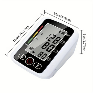 Tensiómetro Digital Automático MediSalud PRO© | Medidor de Presión y Pulso con USB