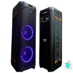 🔥 Torre de sonido NIA TECNOLOGY™  DOBLE PARLANTE de 8 pulgadas Alta Potencia | 15.000W PMPO |