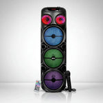 🔥 Torre de sonido Gd-2887™  | Triple  PARLANTE de 8 pulgadas Alta Potencia | 18.000W PMPO.
