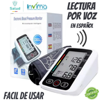 Tensiómetro Digital Automático | MediSalud PRO© | Medidor de Presión y Pulso con USB