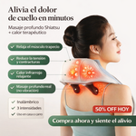 Masajeador MTI (Premium)™ – El masajeador con calor 🔥  que elimina la tensión cervical y Hombros en minutos.